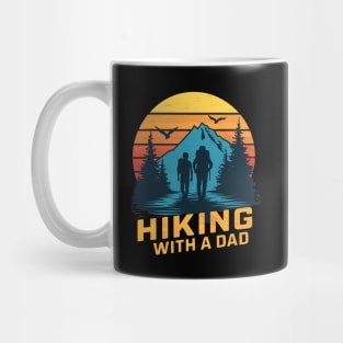 Hiking With A Dad Adventure Mug